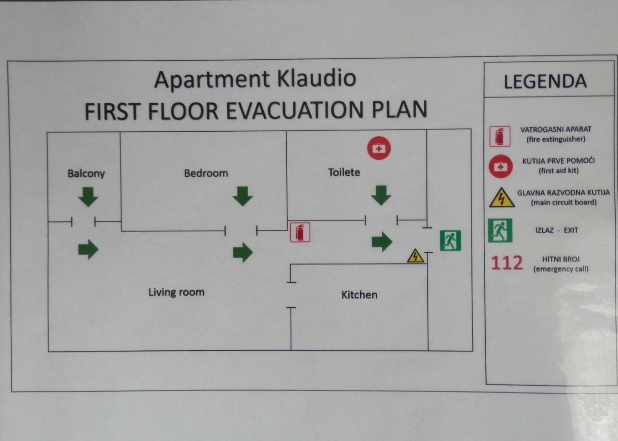 Apartment Klaudio Senj  Luaran gambar